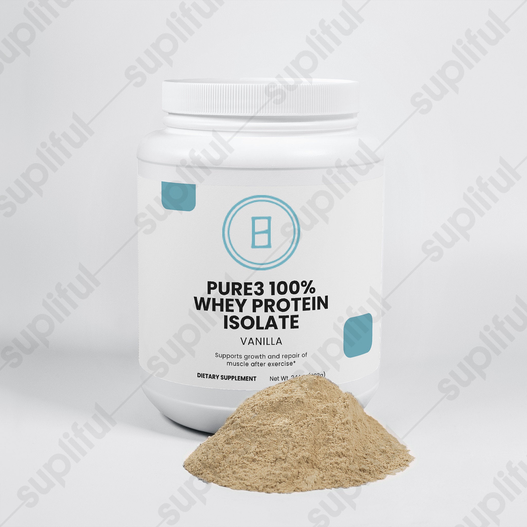 Pure3 100% Whey Protein Isolate (Vanilla)